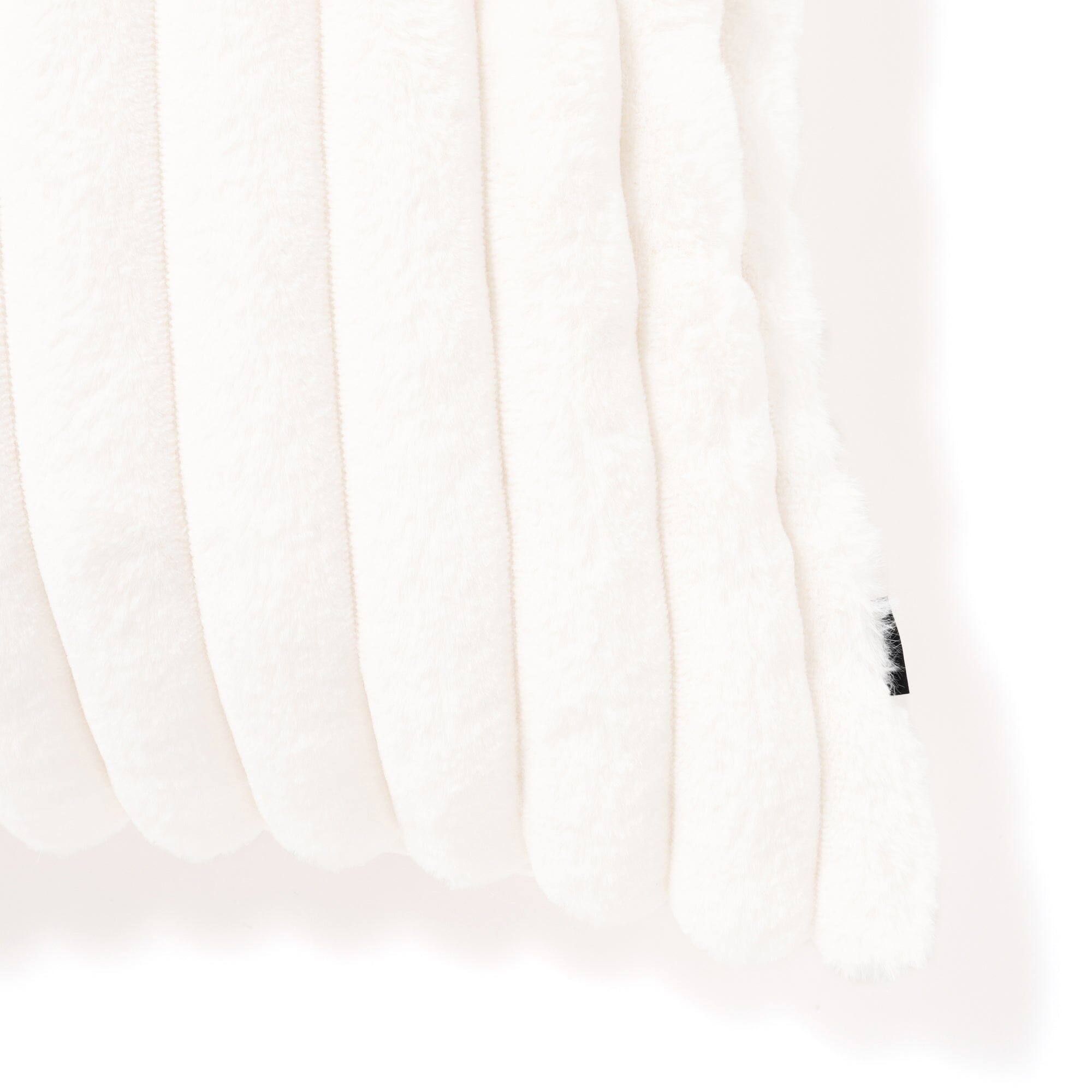 Fur Cushion Cover 450X450 Ivory