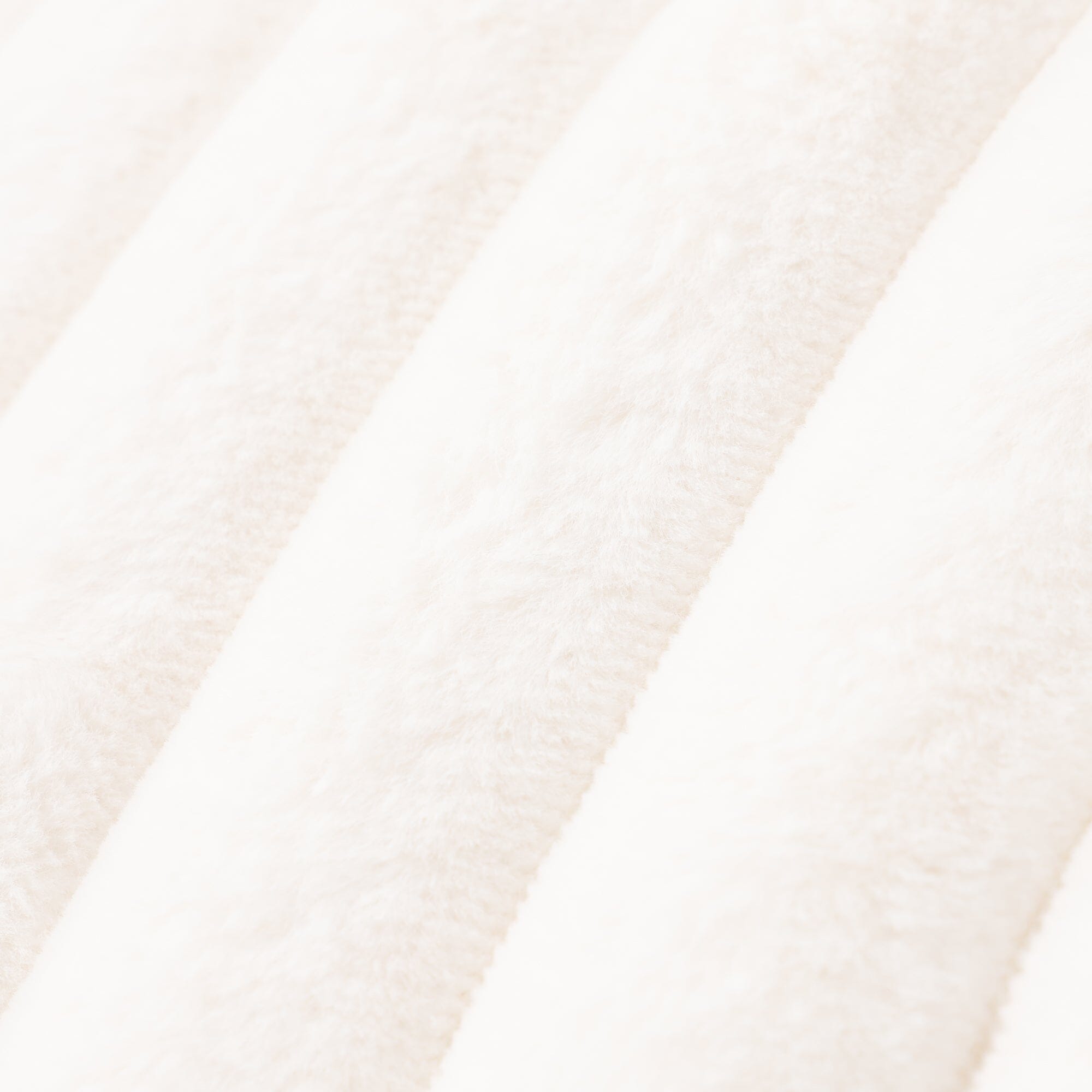 Fur Cushion Cover 450X450 Ivory
