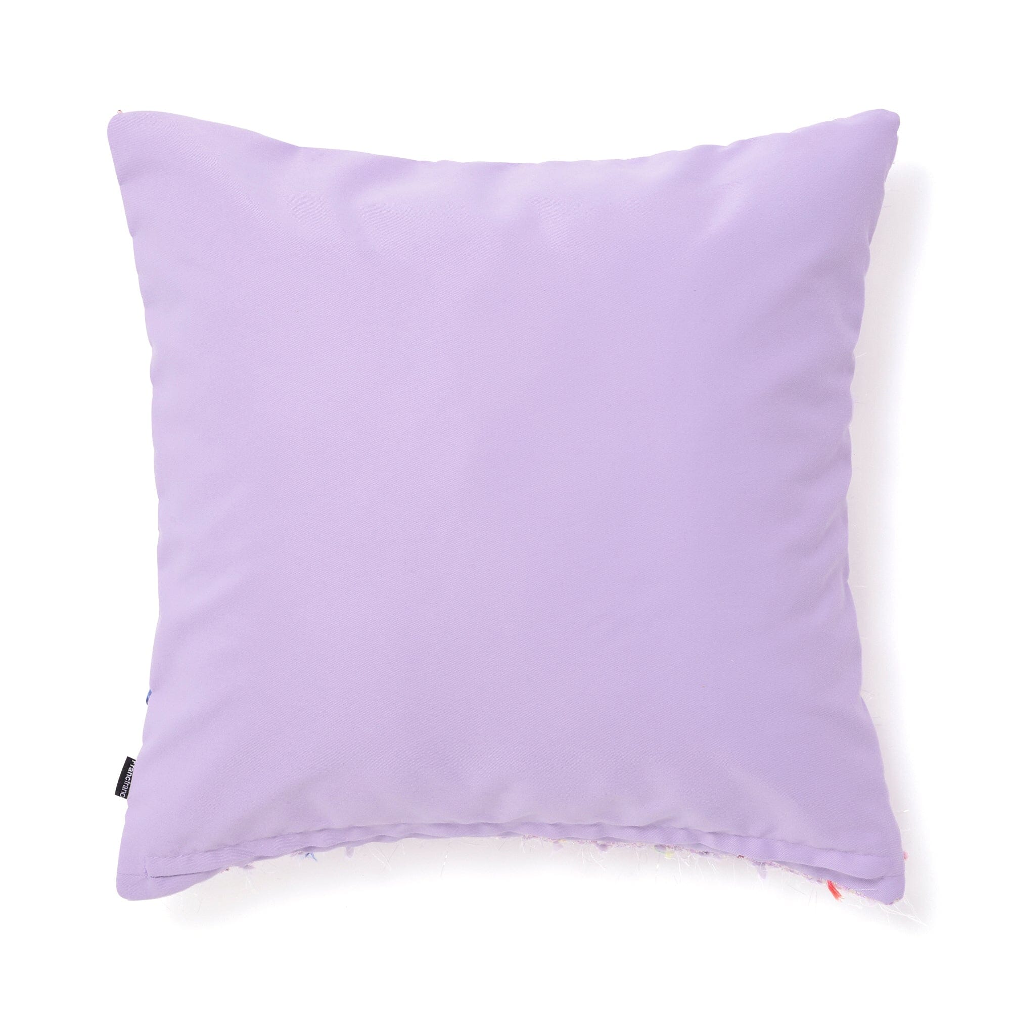 Fancy Tweed Cushion Cover 450X450 Purple