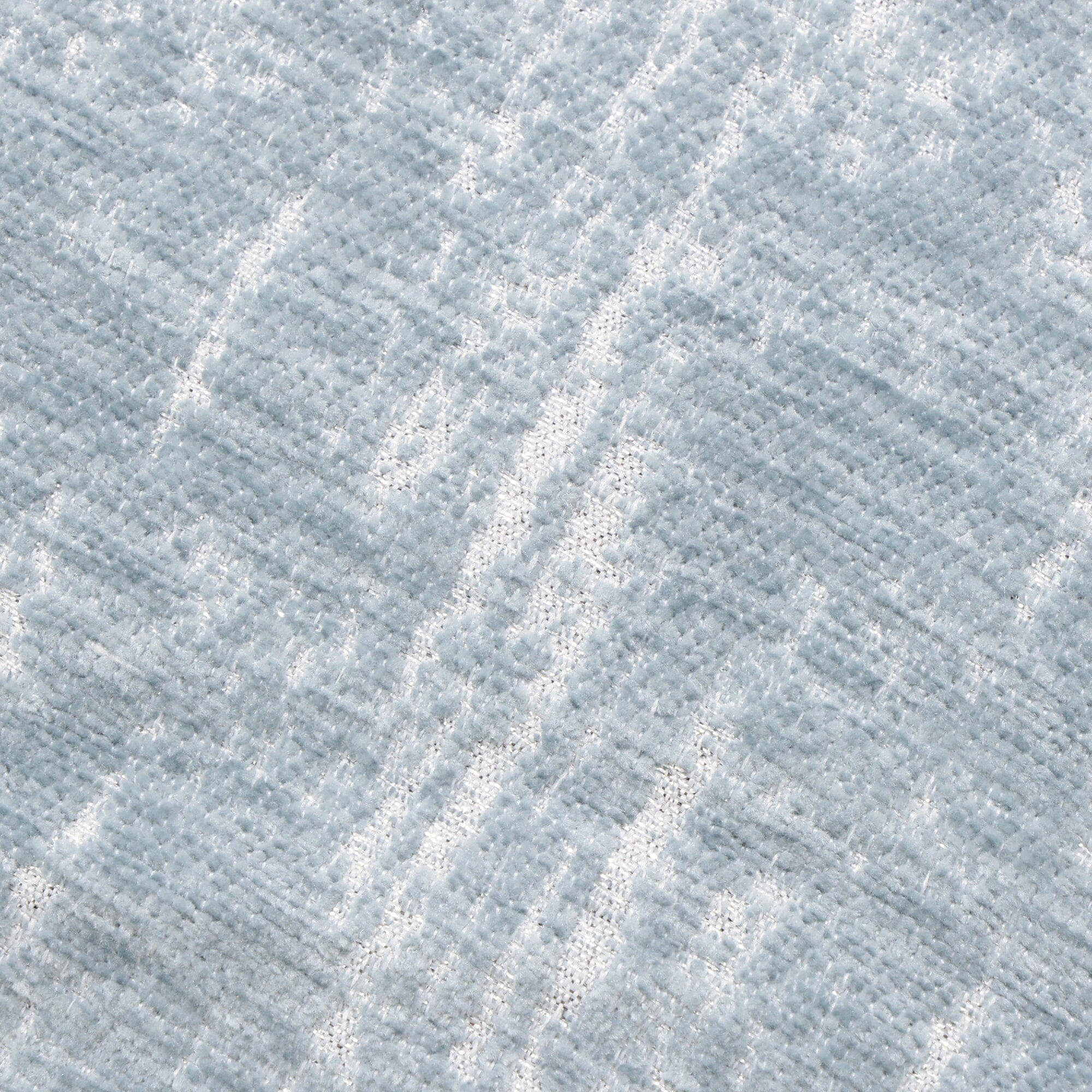 Velvet Jacquard Cushion Cover 450 X 450 Light Blue X Silver