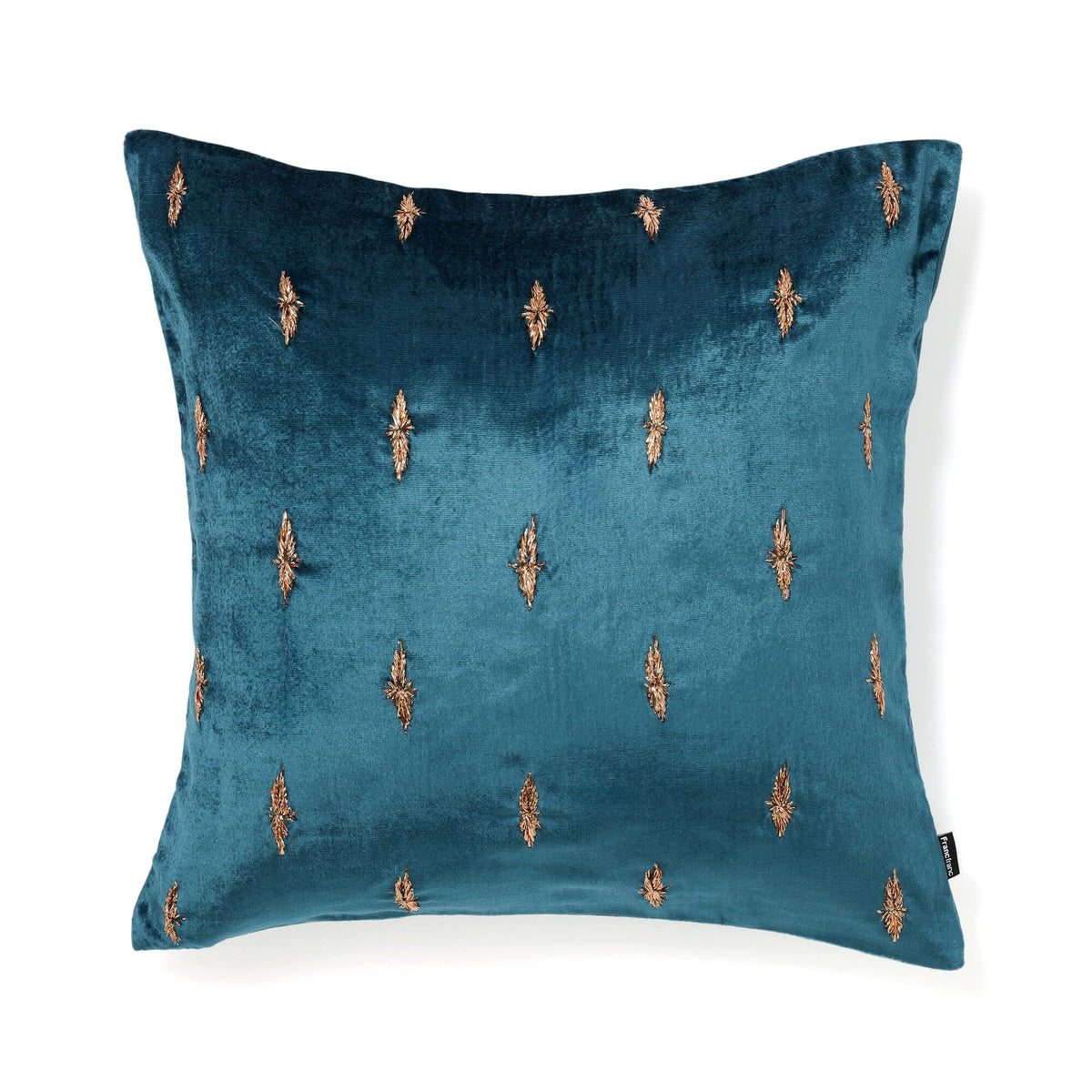 Twinkle Emb Cushion Cover 450 X 450  Navy
