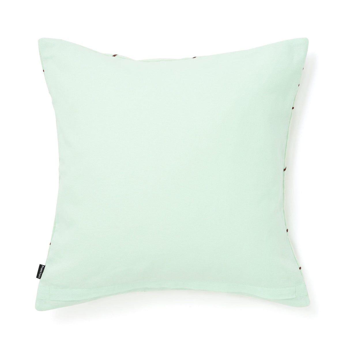 Emb Drawing Cushion Cover 450 X 450 Light Green