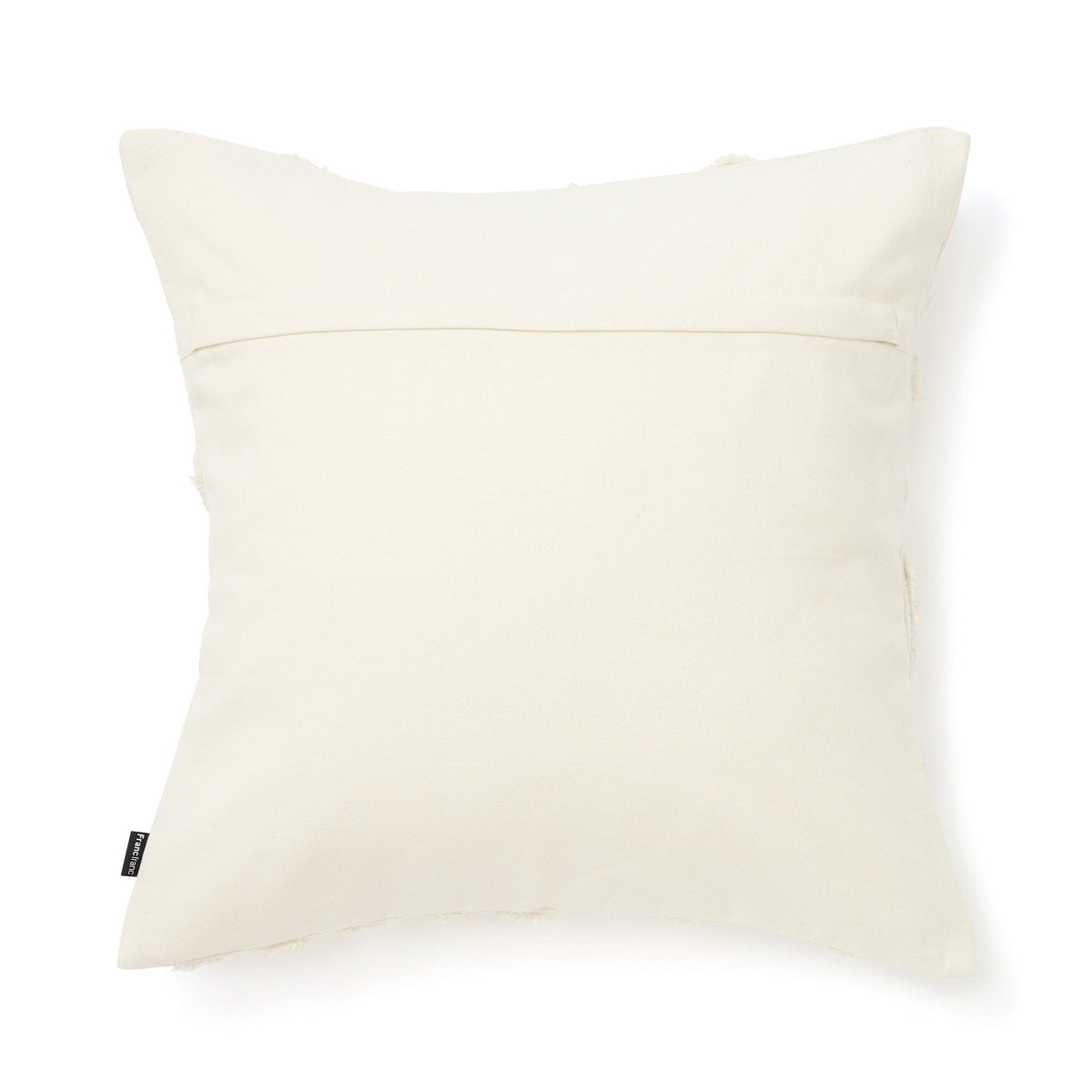 Tuft Art Cushion Cover 450 X 450  White