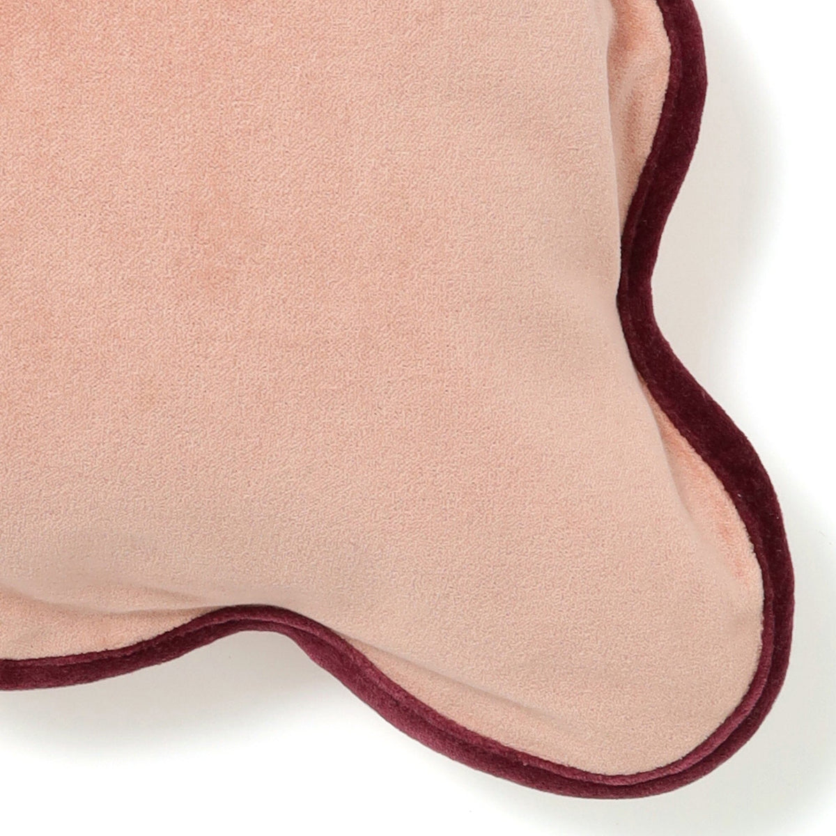 Velvet Wave Cushion Cover 450 X 450  Pink