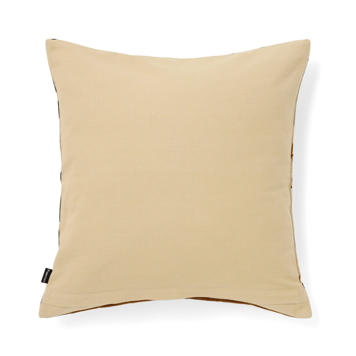 Emb Geometric Cushion Cover 450 X 450  Beige