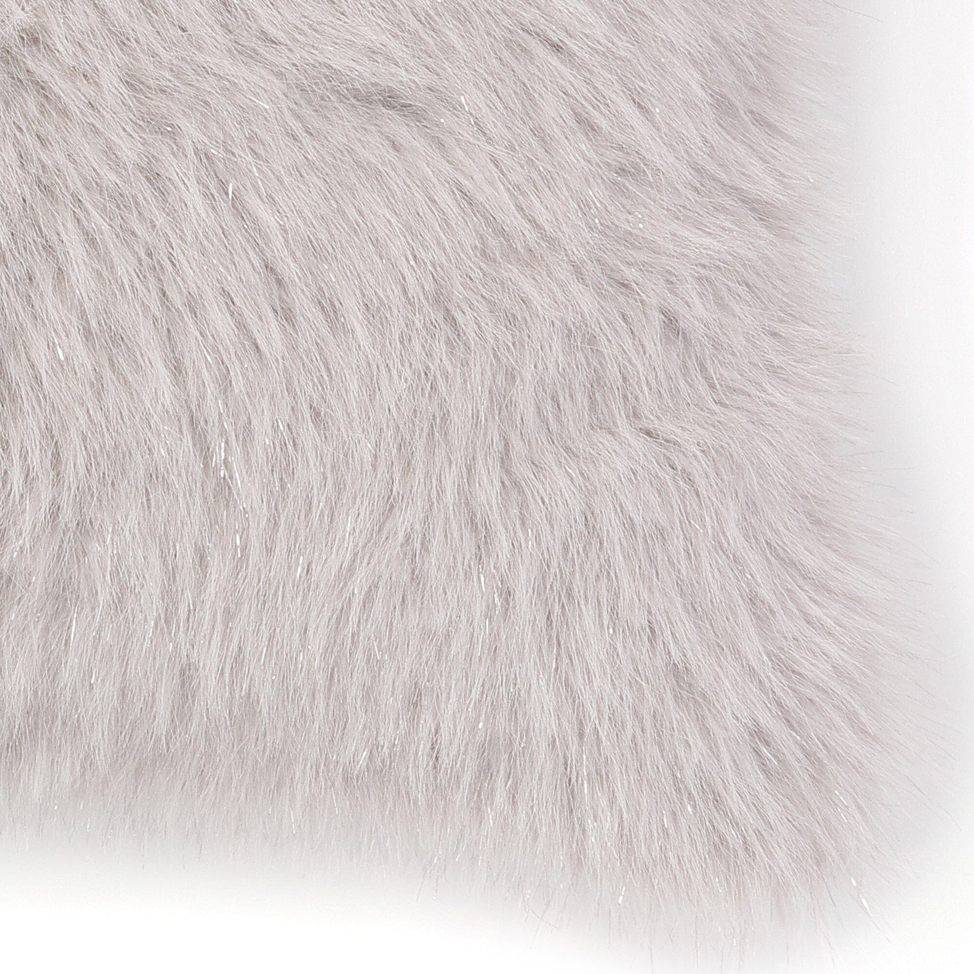 Eco Fur Cushion Cover 450 X 450 Light Purple