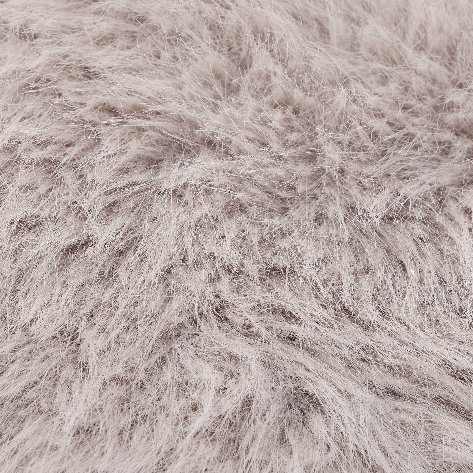 Eco Fur Cushion Cover 450 X 450 Light Purple