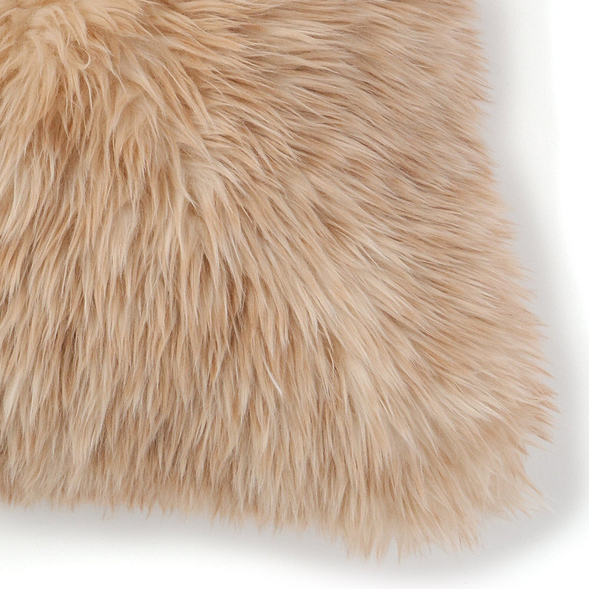 Eco Fur Cushion Cover 450 X 450 Cm Beige
