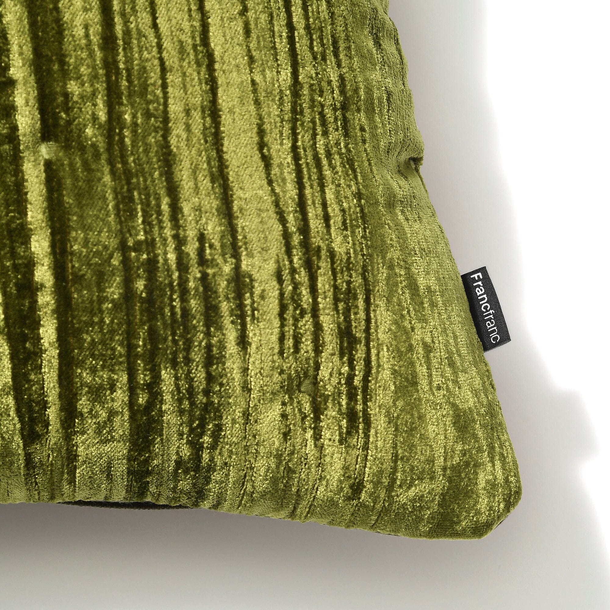 Velvet Dot Cushion Cover 450 X 450  Green