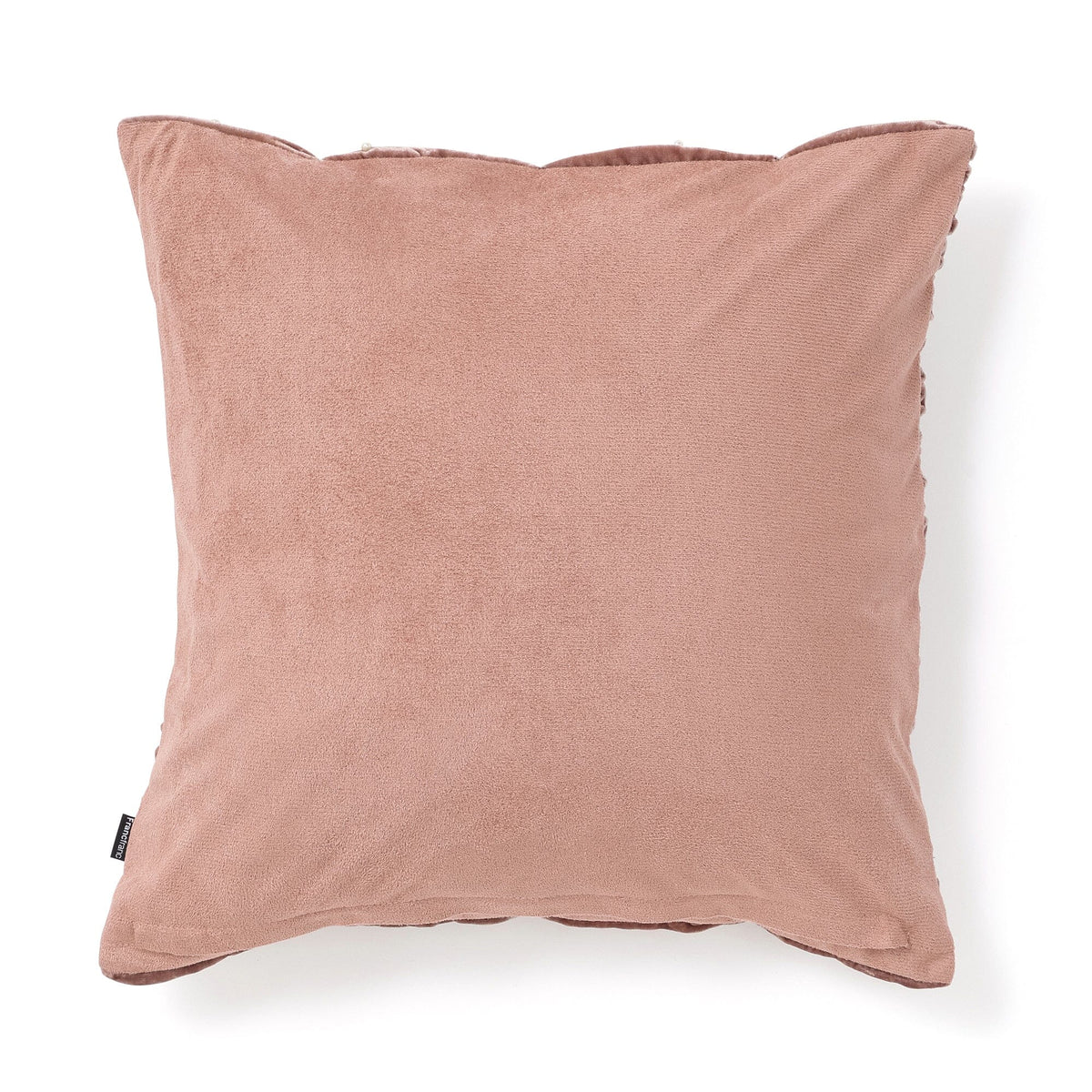 Velvet Pearl Cushion Cover 450 X 450  Pink