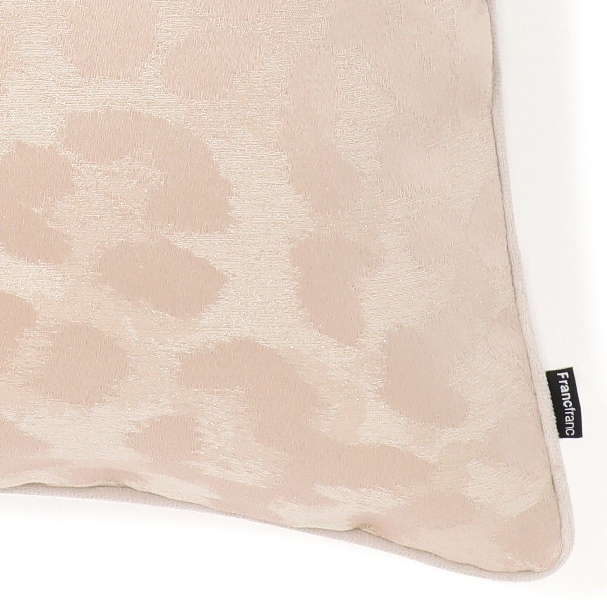 Jq Leopard Cushion Cover 450 X 450  Beige