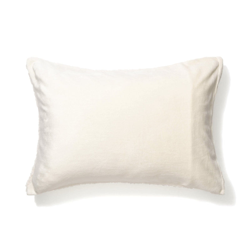 Warmy Poodle X Boa Pillowcase Ivory
