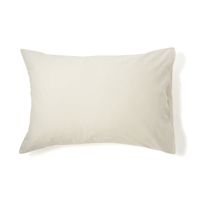 Daisy Embroidery Pillowcase 700X500 Ivory