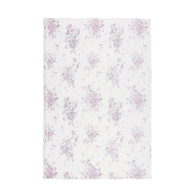 WARMY Botanical Flower Comforter Case Single Pink