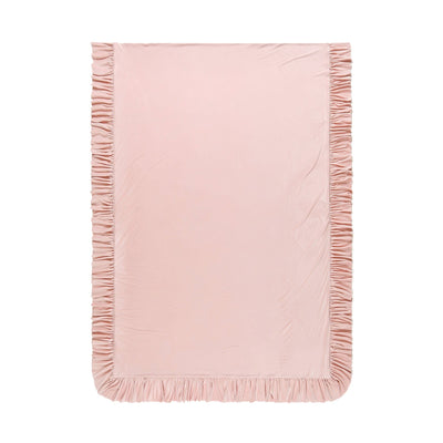 Warmy Argan Oil Frill Comforter Case  Single Pink