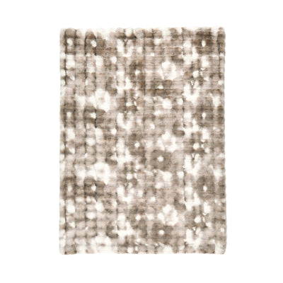 Warmy Pokomoko Fur Duvet Cover Double Gray