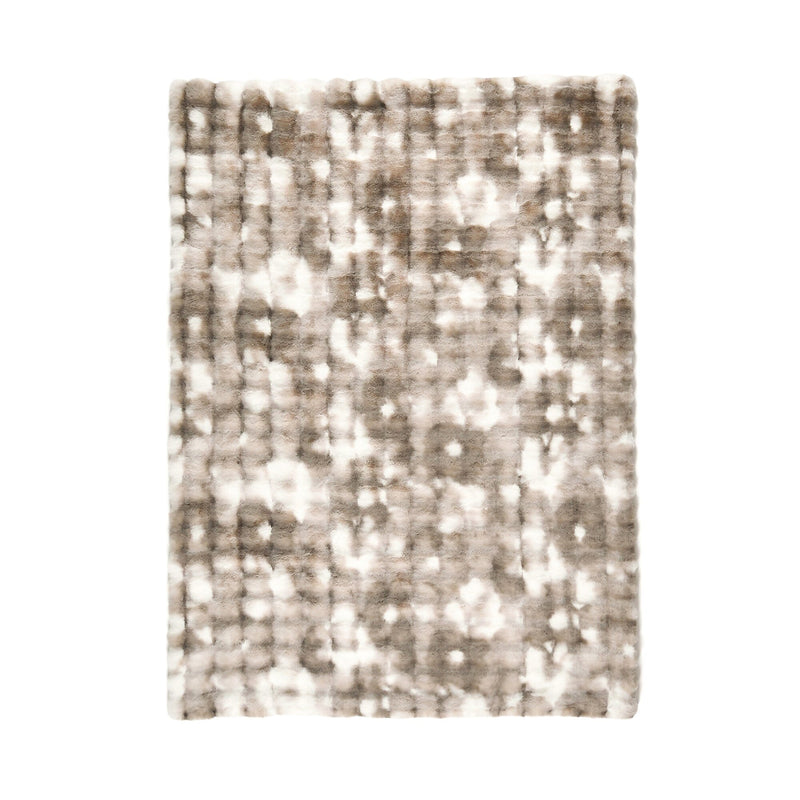 Warmy Pokomoko Fur Duvet Cover Double Gray