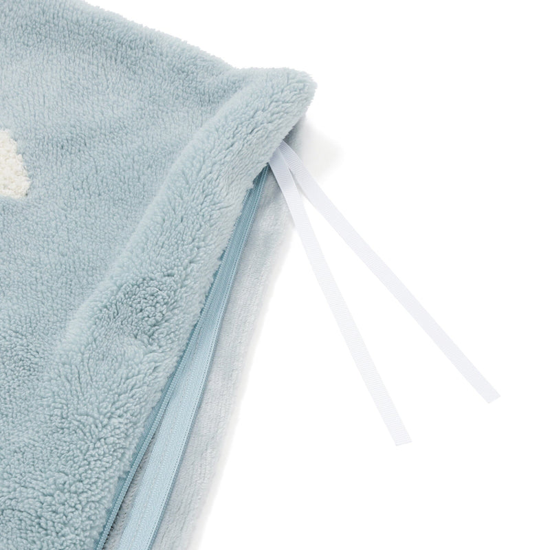 Warmy Heart Duvet Cover Single Blue