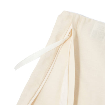 Daisy Embroidery Comforter Case Single Ivory