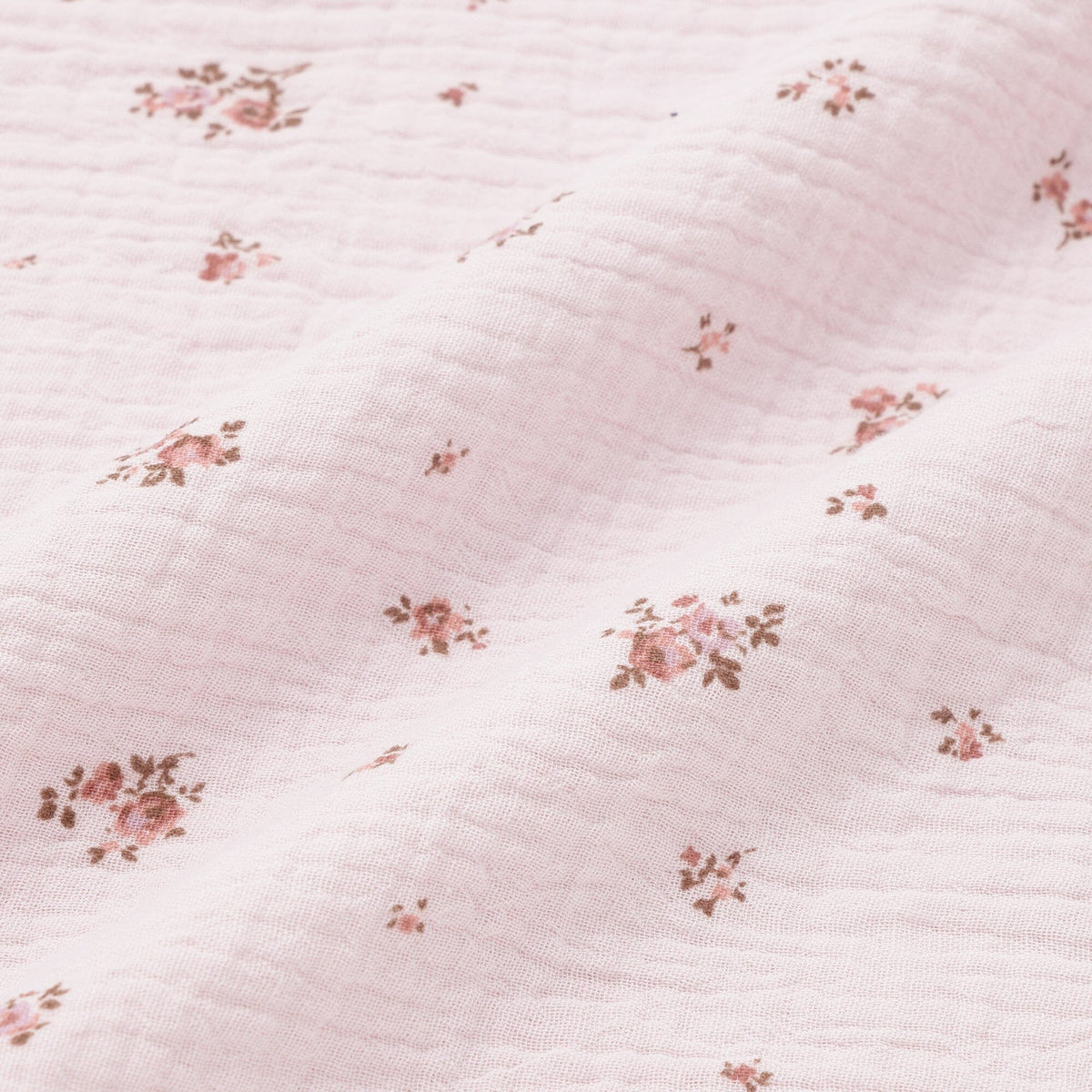 Frill Gauze Small Flower Comforter Case Single Pink