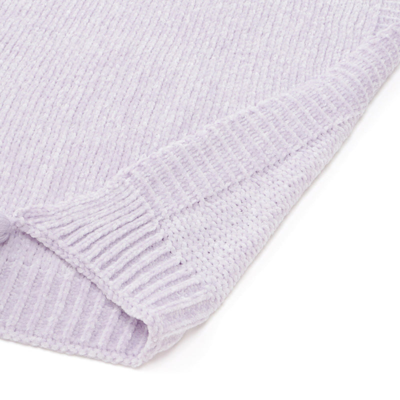 Shirley Throw (Knee Blanket) 1500 x 800 Purple