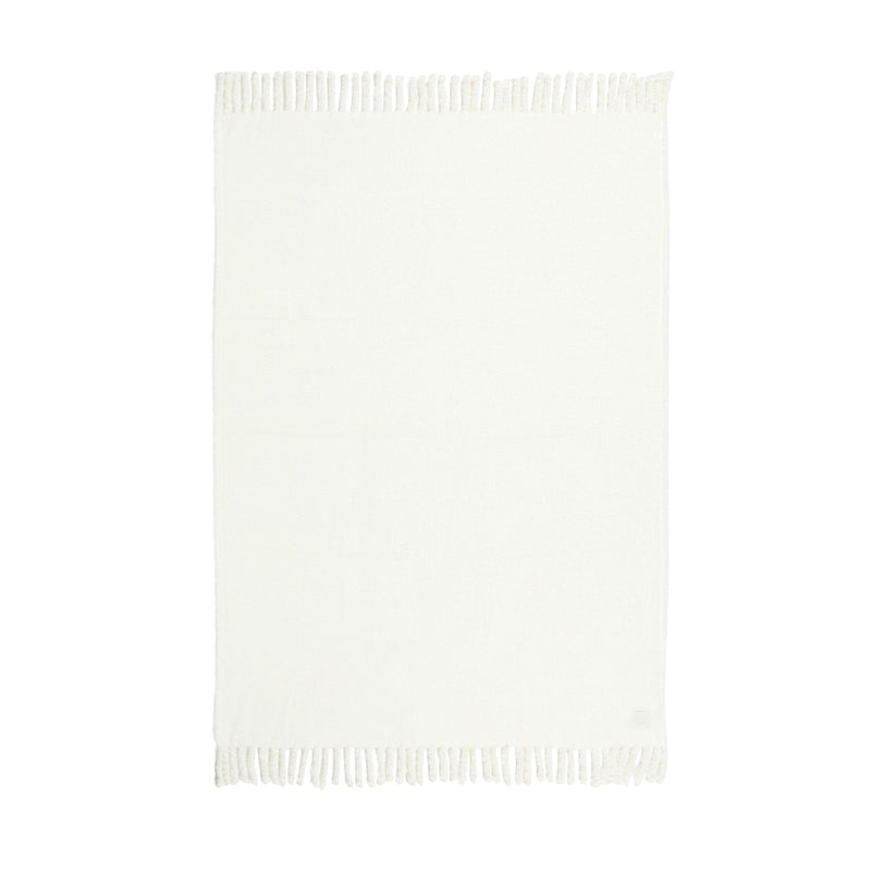 Godis White Throw (Knee Blanket) 1700 X 1300 Ivory