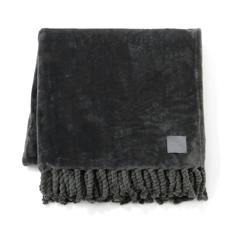 Godis Smooth Throw (Knee Blanket) 1500 X 800 Dark Gray