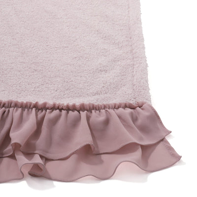 Howamoko Frill Throw (Knee Blanket) 1500 X 800 Pink