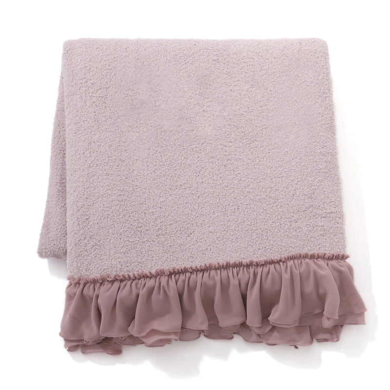 Howamoko Frill Throw (Lap Blanket) 1700 X 1300 Pink