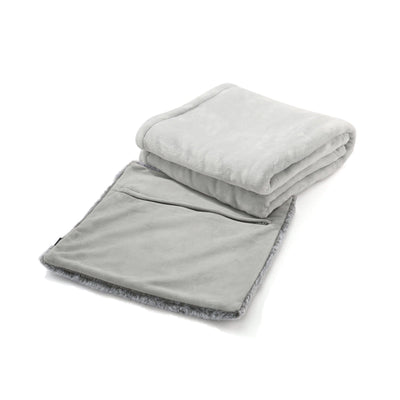 Cushion throw (lap blanket) 1400 x 1000 Gray