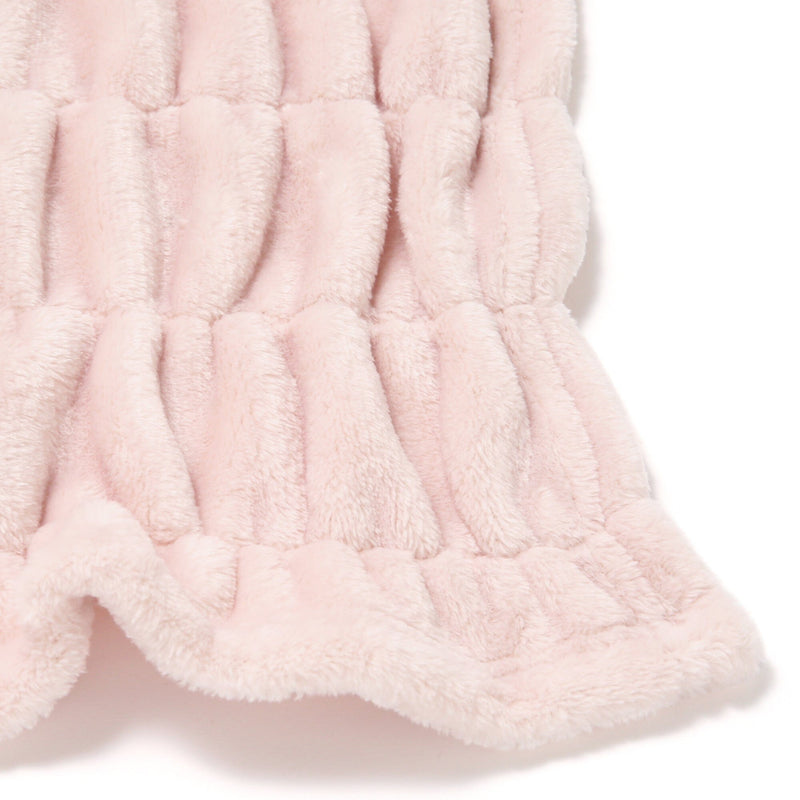 Fluffy Ripple Throw (Knee Blanket) 1700 x 1300 Pink