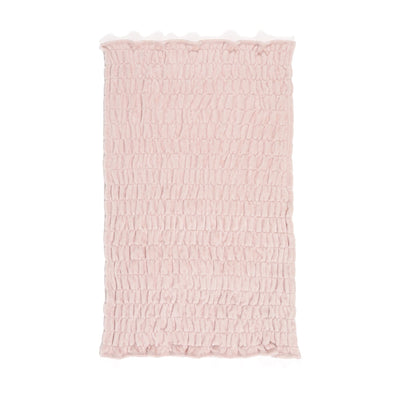 Fluffy Ripple Throw  1500 X 800 Pink