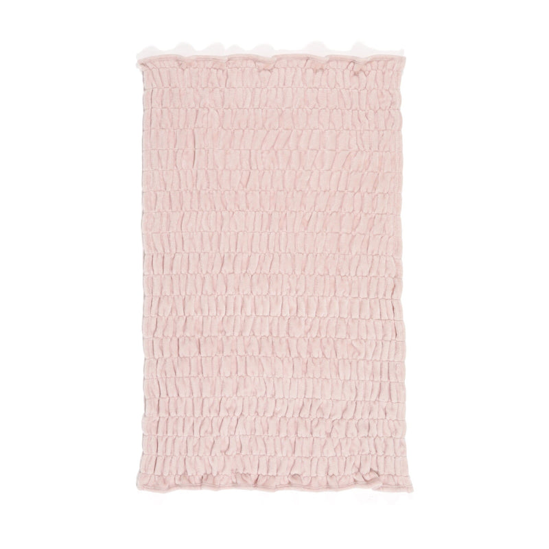 Fluffy Ripple Throw  1500 X 800 Pink