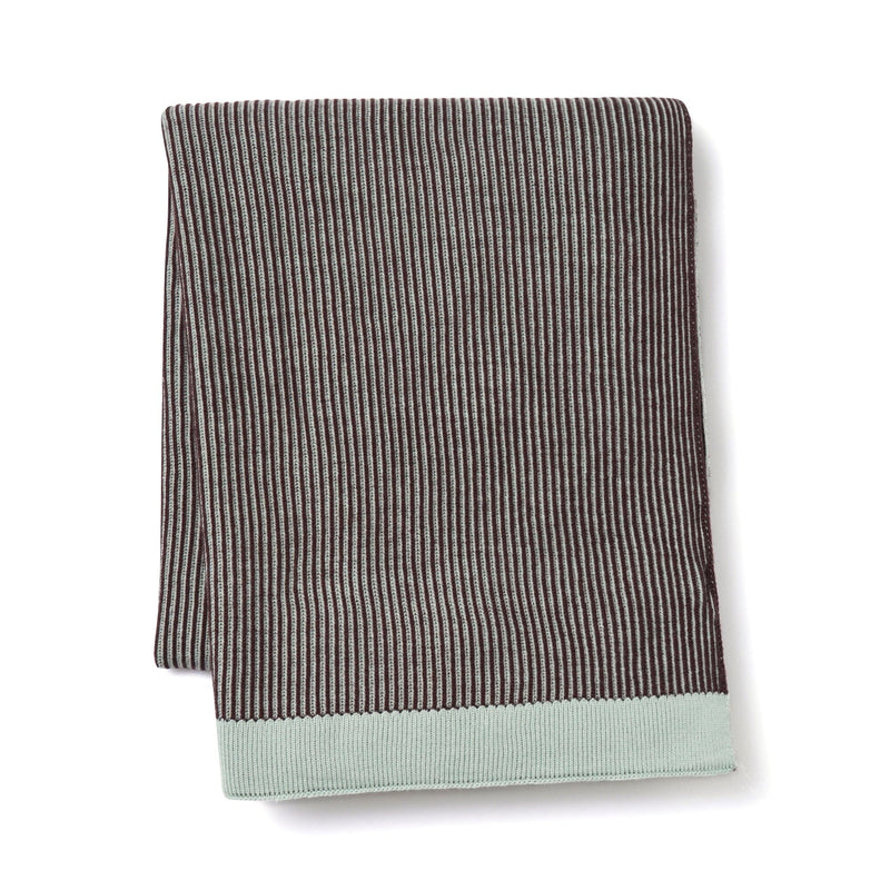 Reversible Knit Throw 1700 X 1300 Mint