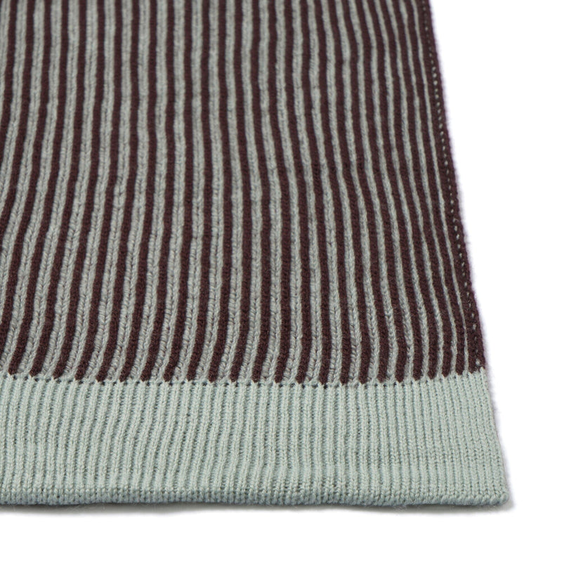 Reversible Knit Throw 1700 X 1300 Mint