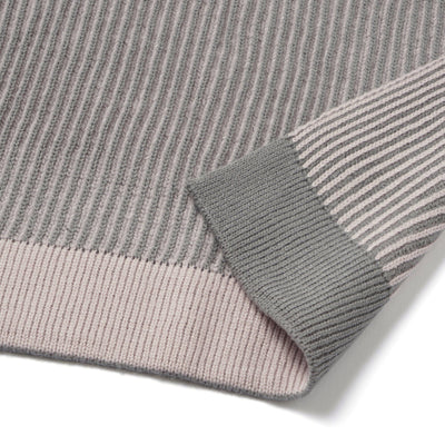 Reversible Knit Throw 1700 X 1300 Pink