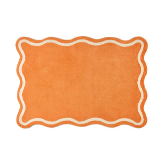 Waveline Rug M W2000×D1400 Orange