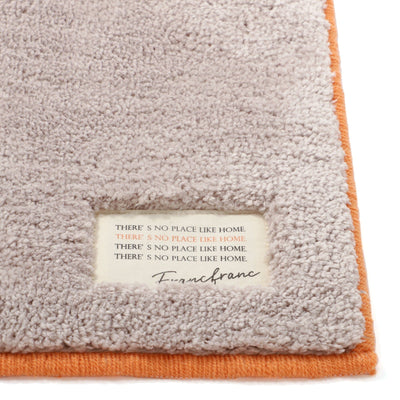 Bicolor Kitchen Mat S Beige x Orange