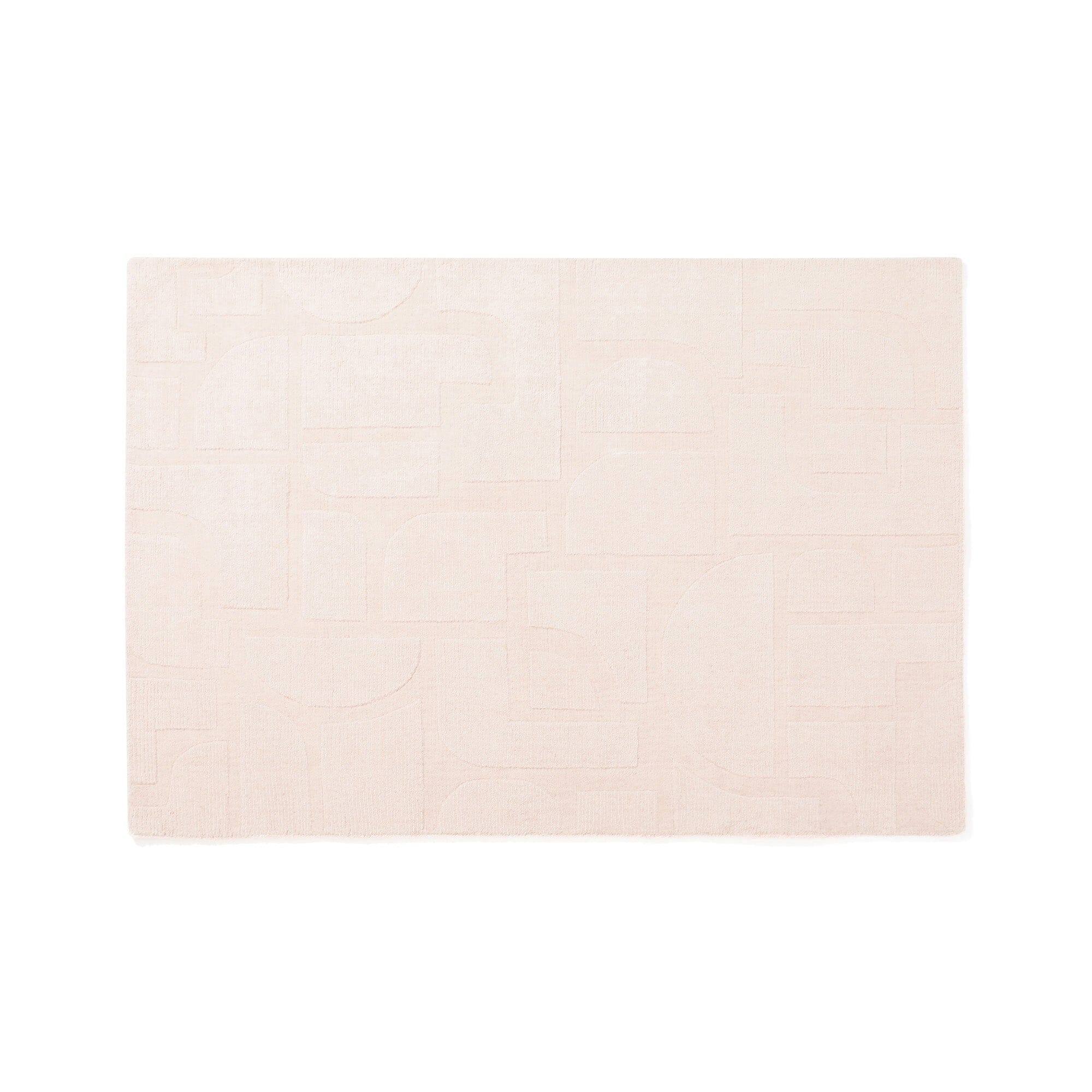 Abstract Wool Rug Medium 2000 X 1400 Medium Pink