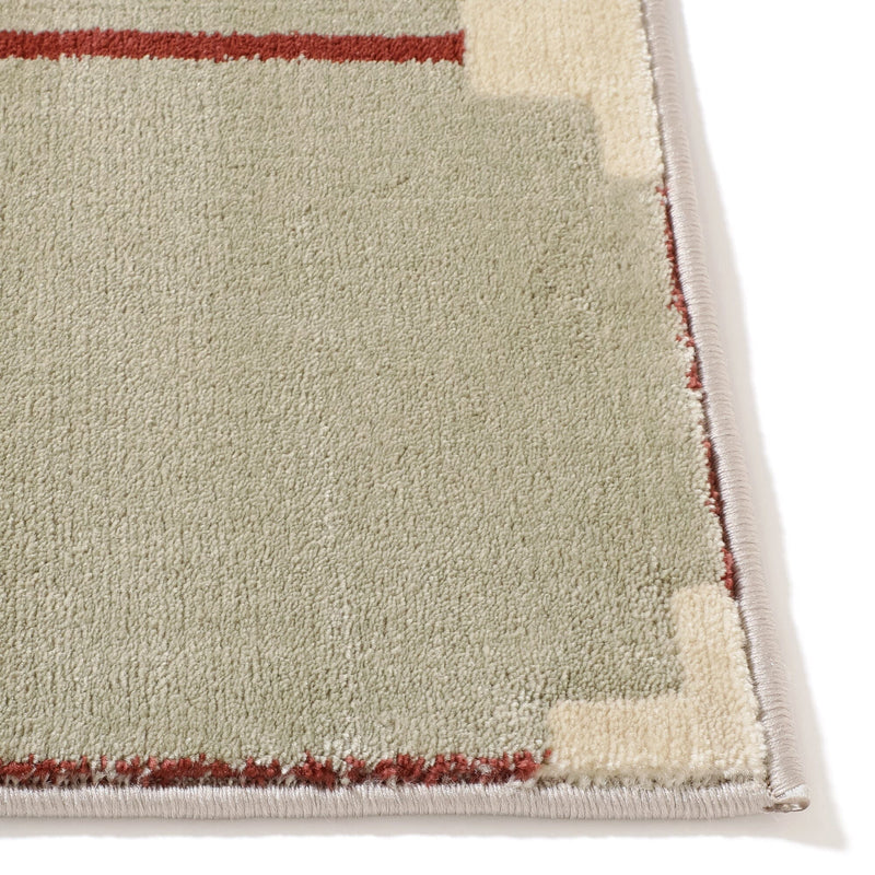 Mitte Rug Cross Check Large 2300 X 1600 Green