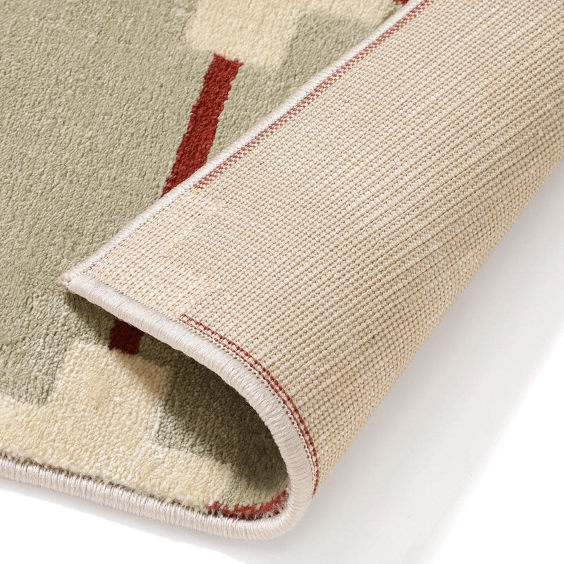 Mitte Rug Cross Check Large 2300 X 1600 Green