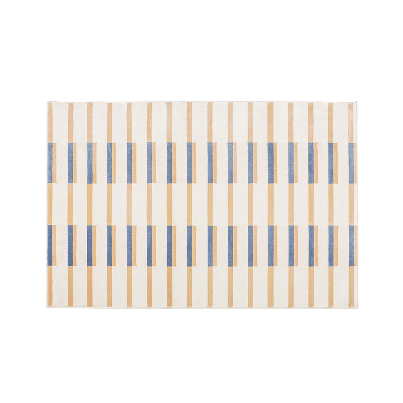 Mitte Rug Rhythm Line Medium 2000 X 1400 Orange X Blue