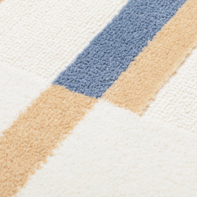 Mitte Rug Rhythm Line Large 2300 X 1600 Orange X Blue