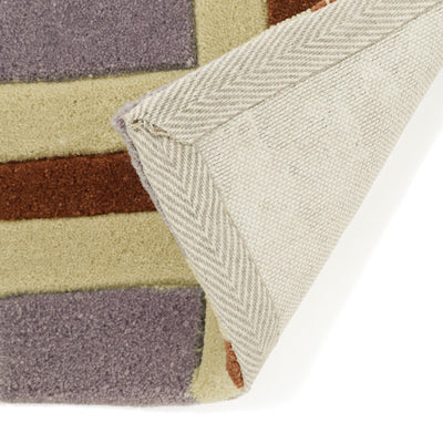 Geometry Mat 800X500 Purple X Brown