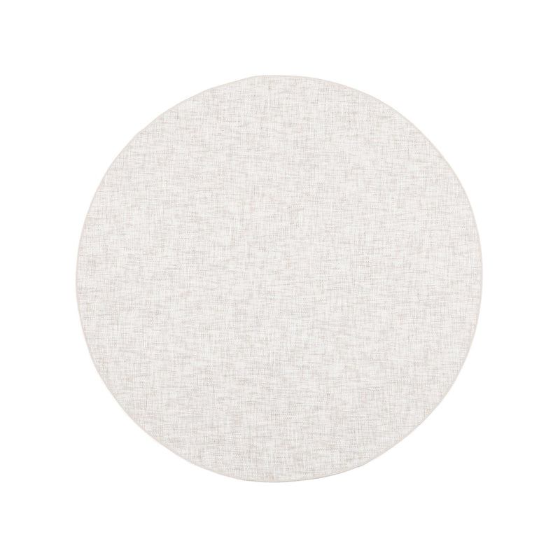 Chenille Rug Round Φ1500 Light Gray