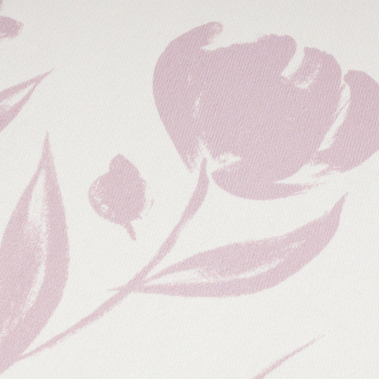 Print Kitchen Mat Flower Medium Pink