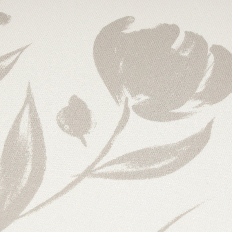 Print Kitchen Mat Flower Small Beige