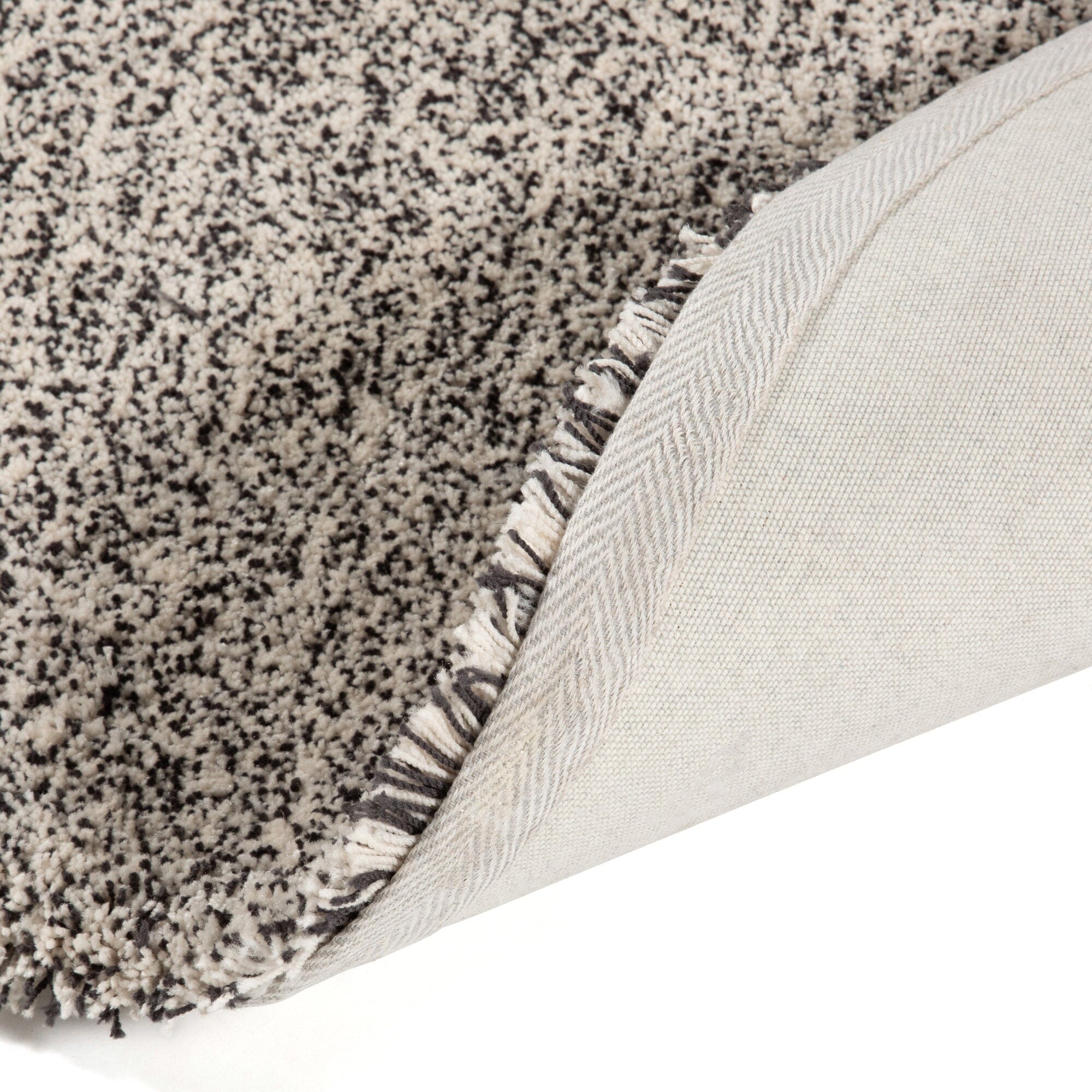 Filare Round Rug Φ1500 Ivory X Black