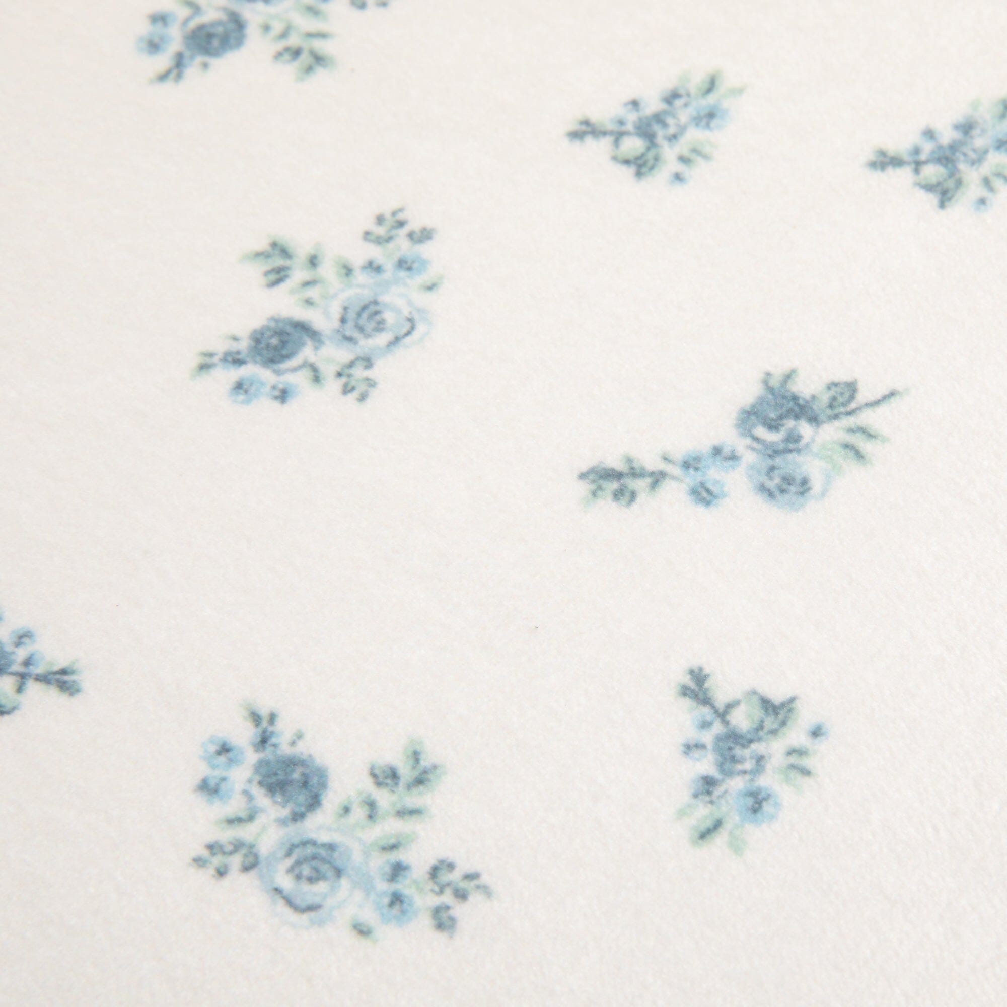 Design Print Mat Small Flower Pattern 800 X 500  Blue