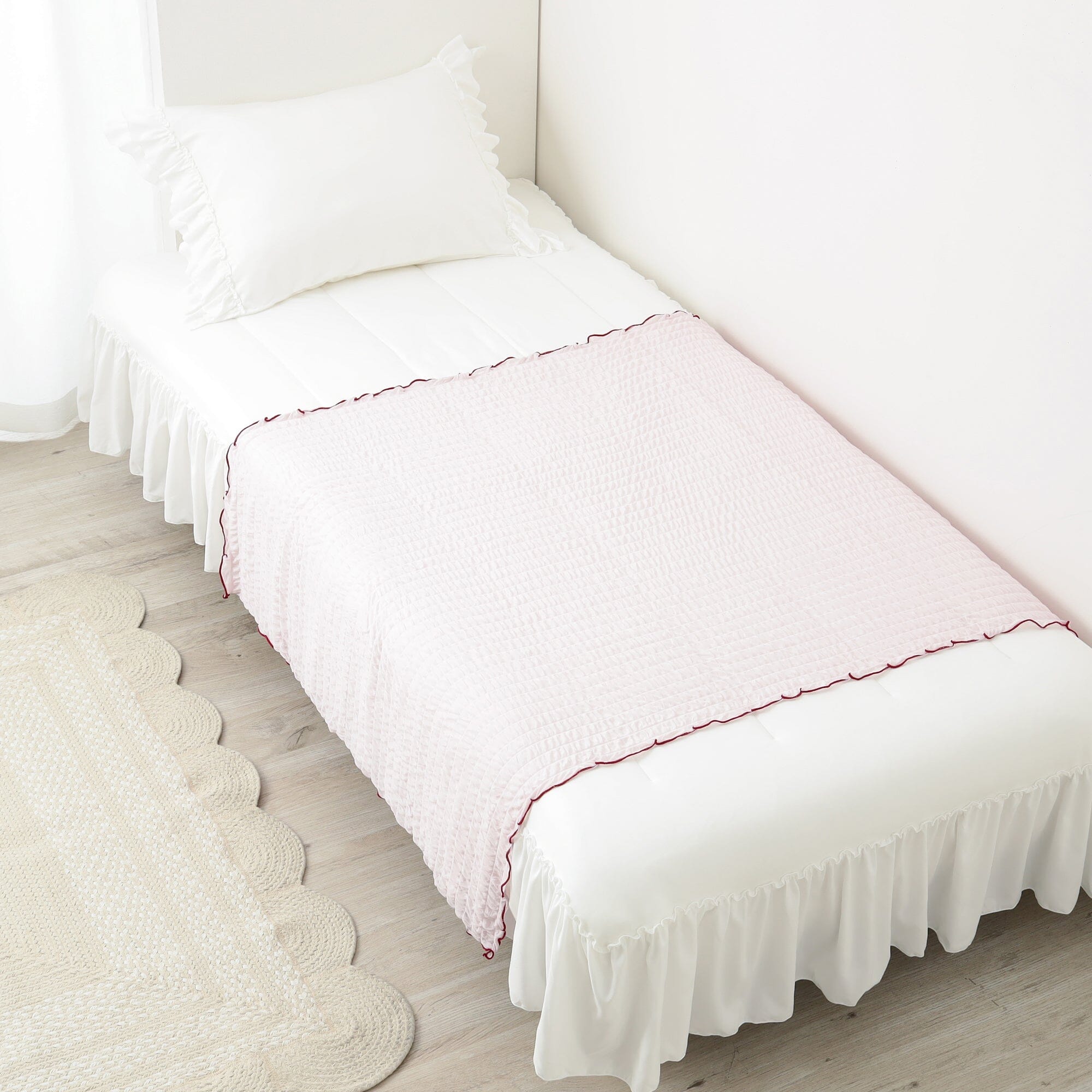 Cool Ripple Blanket Half Size 1000 X 1400  Pink X Red